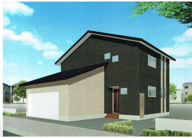 建築中　能美市浜町（A棟）